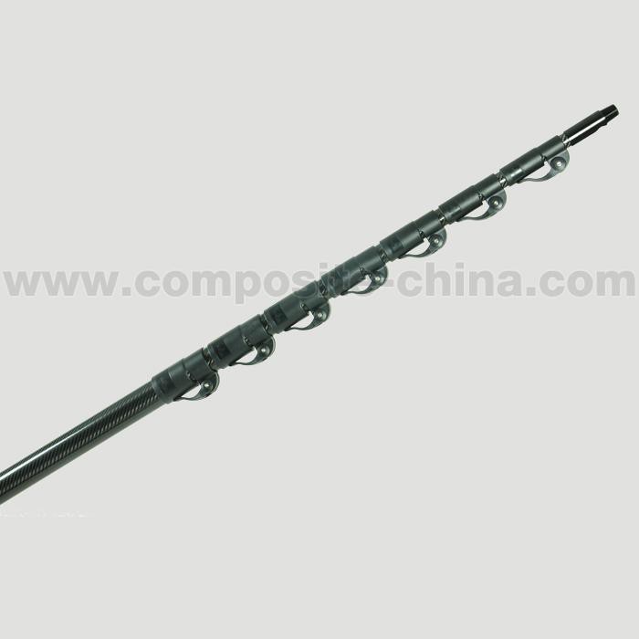 Телескопічні очисні стовпи з вуглеволокна